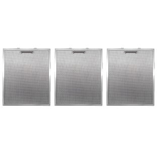 Filtre a graisse en metal 300x250mm (3pcs) d'origine Neff pour D8970N0... / D8971N0...
