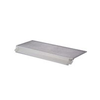 Filtre à graisse en métal 540x210mm d'origine Siemens 00285347 / 285347 (avant)