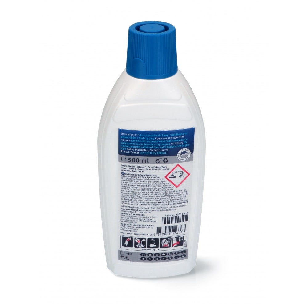 Détartrant (500ml) d'origine Bosch pour machine à café