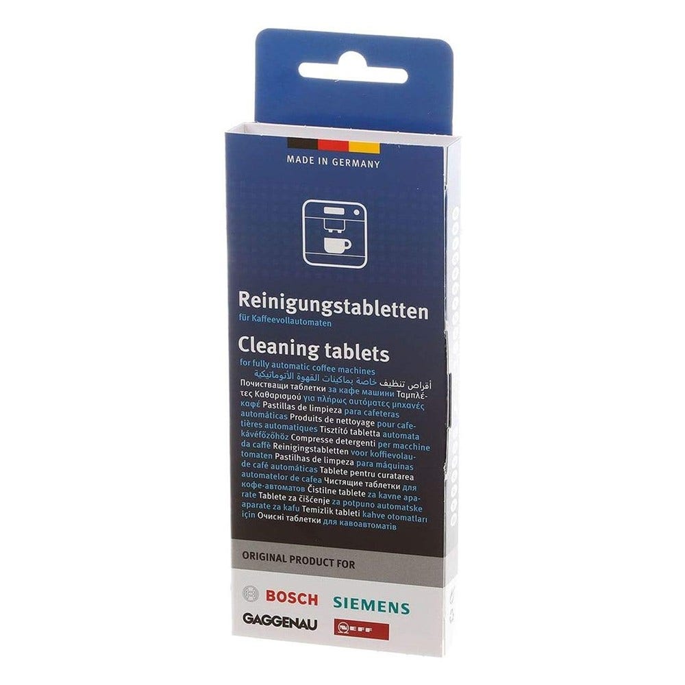 Pastilles nettoyantes pour machine à café (10pcs) d'origine Siemens 00312295 / 00311970