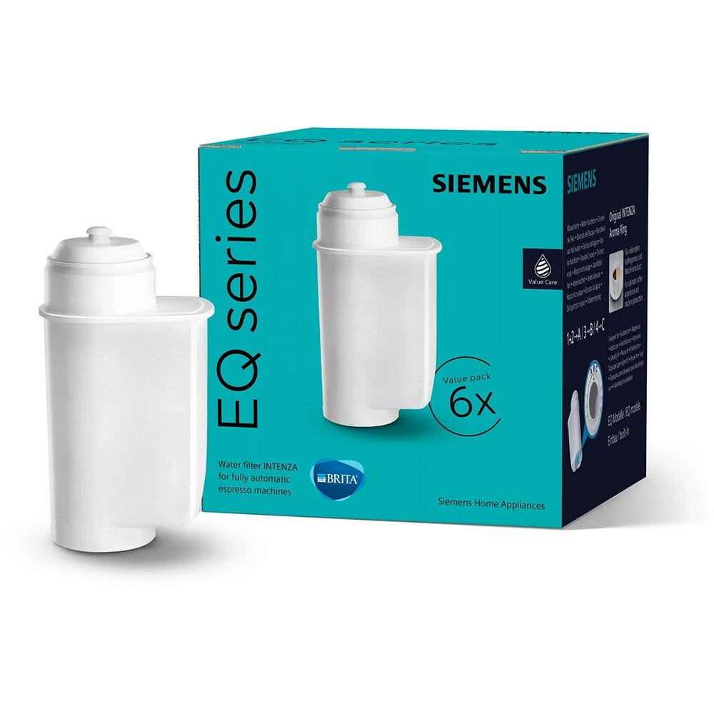 Cartouche filtrante (6pcs) Siemens BRITA INTENZA EQ. Séries 00312299 / TZ70063A