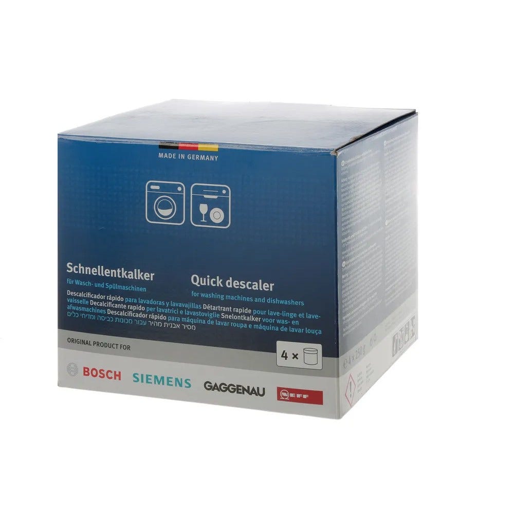 Détartrant Neff pour lave-linge et lave-vaisselle 00312331 (4x250gr)