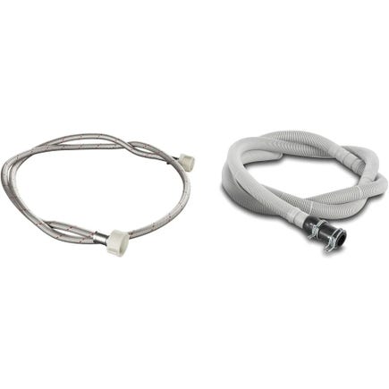 Neff Kit de Rallonge pour Tuyaux d’Alimentation et d’Évacuation Lave-vaisselle 00350564