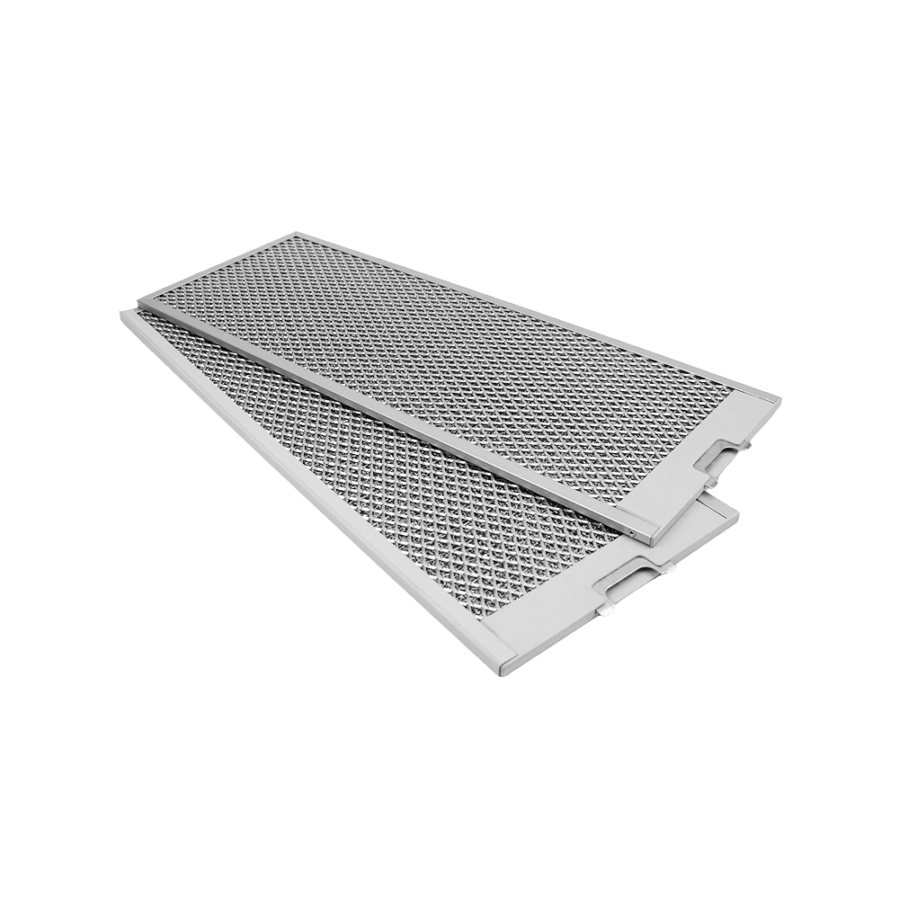 Filtre à graisse en métal (2pcs) 530x206mm d'origine Bosch 460007 / 00460007