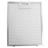 Filtre à graisse en métal 298x238mm d’origine Rosières 49025738 / 91943665