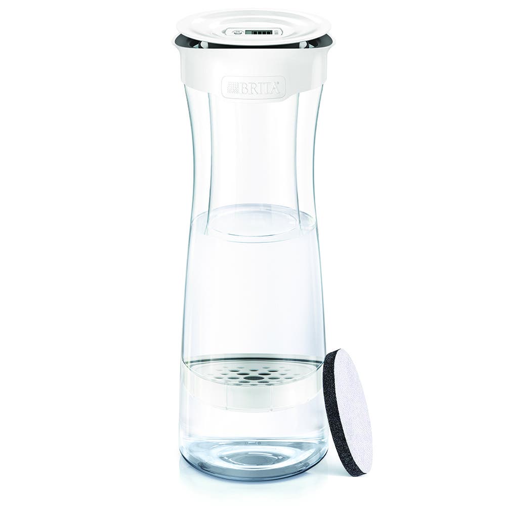 BRITA Carafe Fill&Serve MIND + 1 filtre à eau MicroDisc (filtre aussi les PFAS)