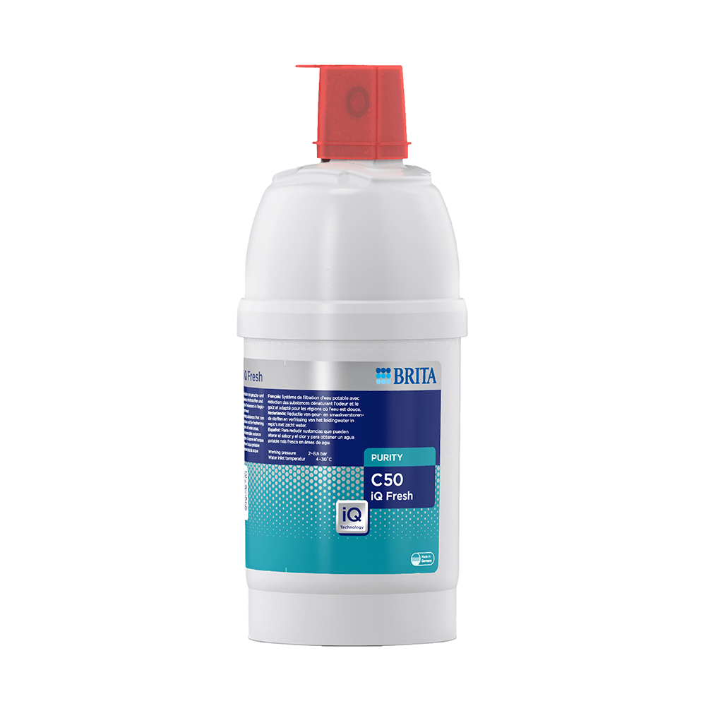 Filtre de remplacement BRITA PURITY C50 iQ Fresh compatible avec une tête de filtre iQ