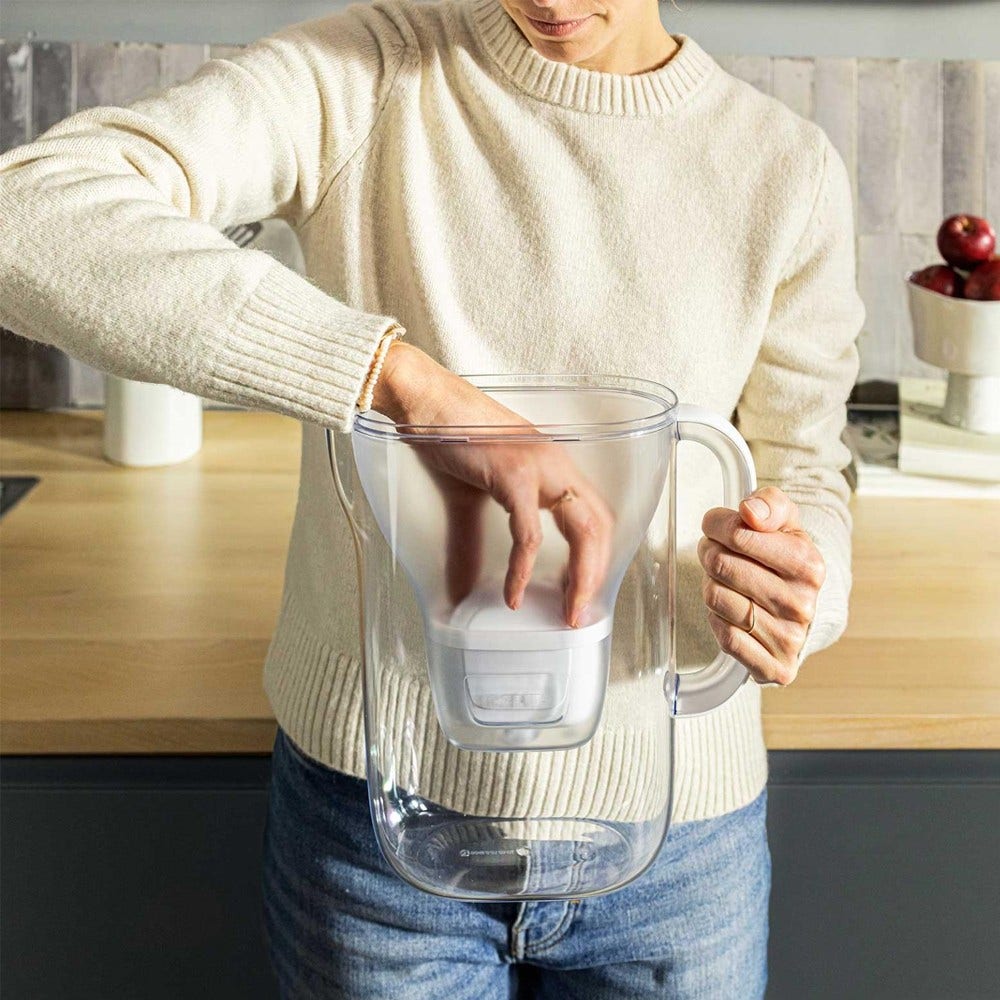 BRITA Carafe filtrante 2.4L Style Essential Sable  + cartouche filtrante MAXTRA PRO