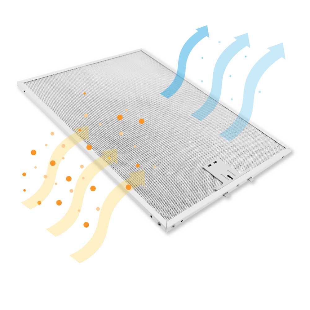 Pack Siemens LC97BHP50 – 1x filtre à charbon et 2x filtre métallique
