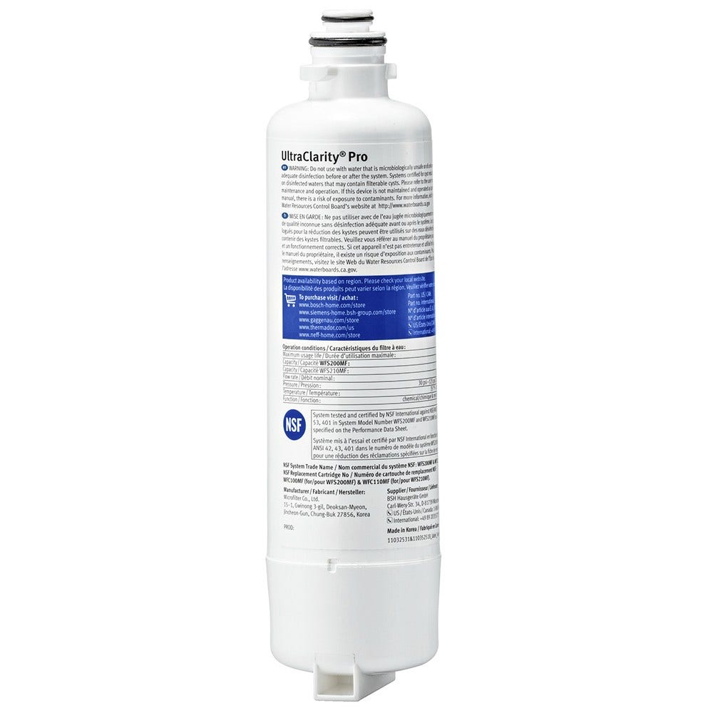 Filtre frigo d'origine Neff UltraClarity Pro 11032518