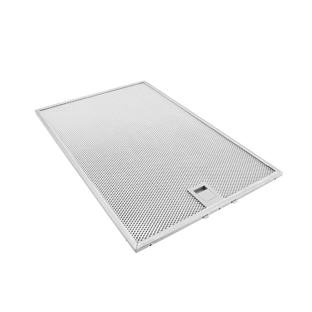 Filtre à graisse en métal 397x367mm d'origine Neff D97BDN2S0/01 / D65BCC2S0/01