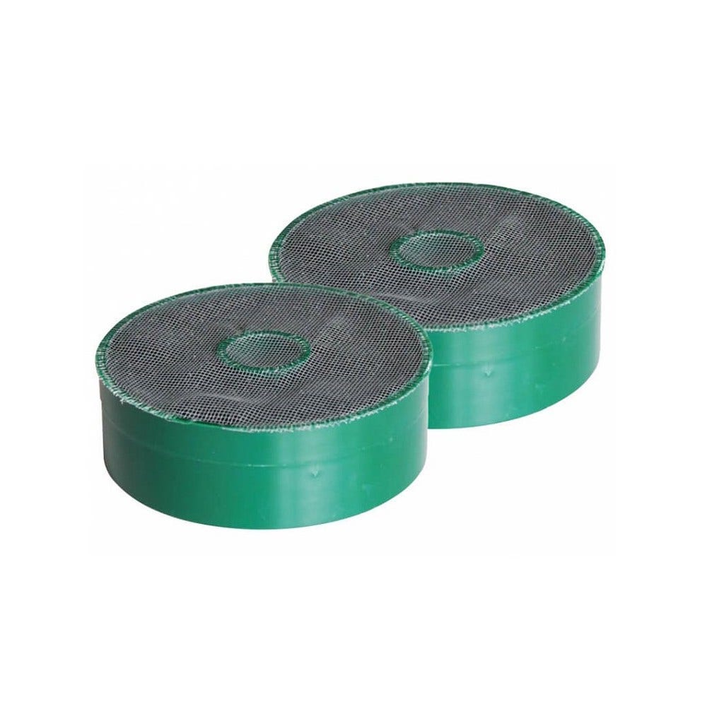 Filtre à charbon (2pcs) longue durée pour Faber INKA SMART C / INKA SMART HC / FLL23