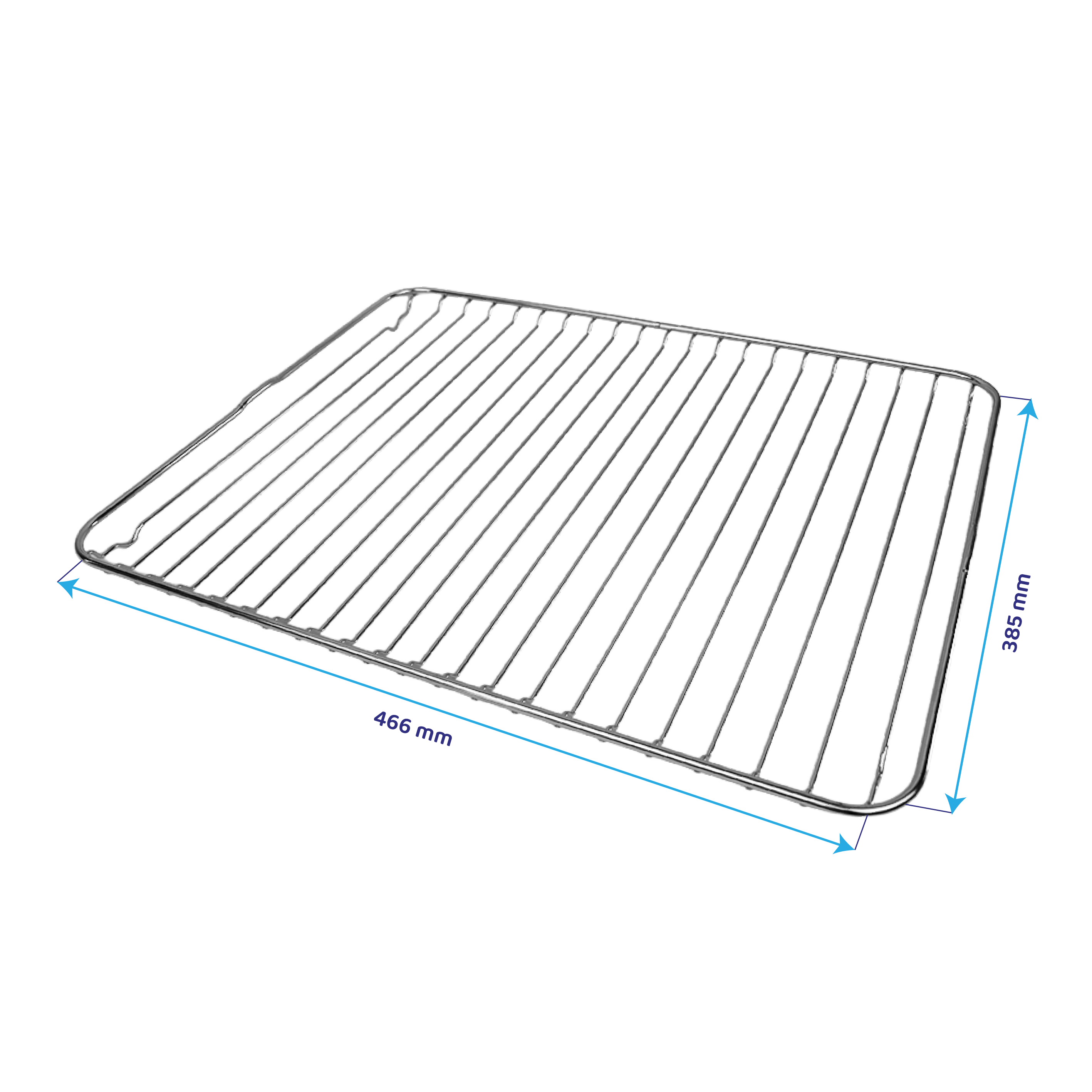 Grille de four compatible avec Ikea 466x385mm 140286193010