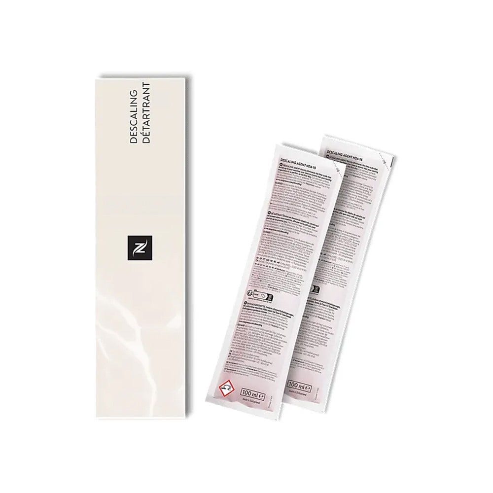 Kit de détartrage Nespresso (2x100ml) pour Nespresso, Nespresso Professionel, Vertuo