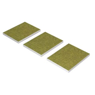 Filtre à charbon (3pcs) d'origine Neff CleanAir Plus 17004039 / Z52JXB1X6