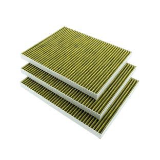 Filtre à charbon (3pcs) d'origine Bosch CleanAir Plus 17004035 / DIZ1JX1B6