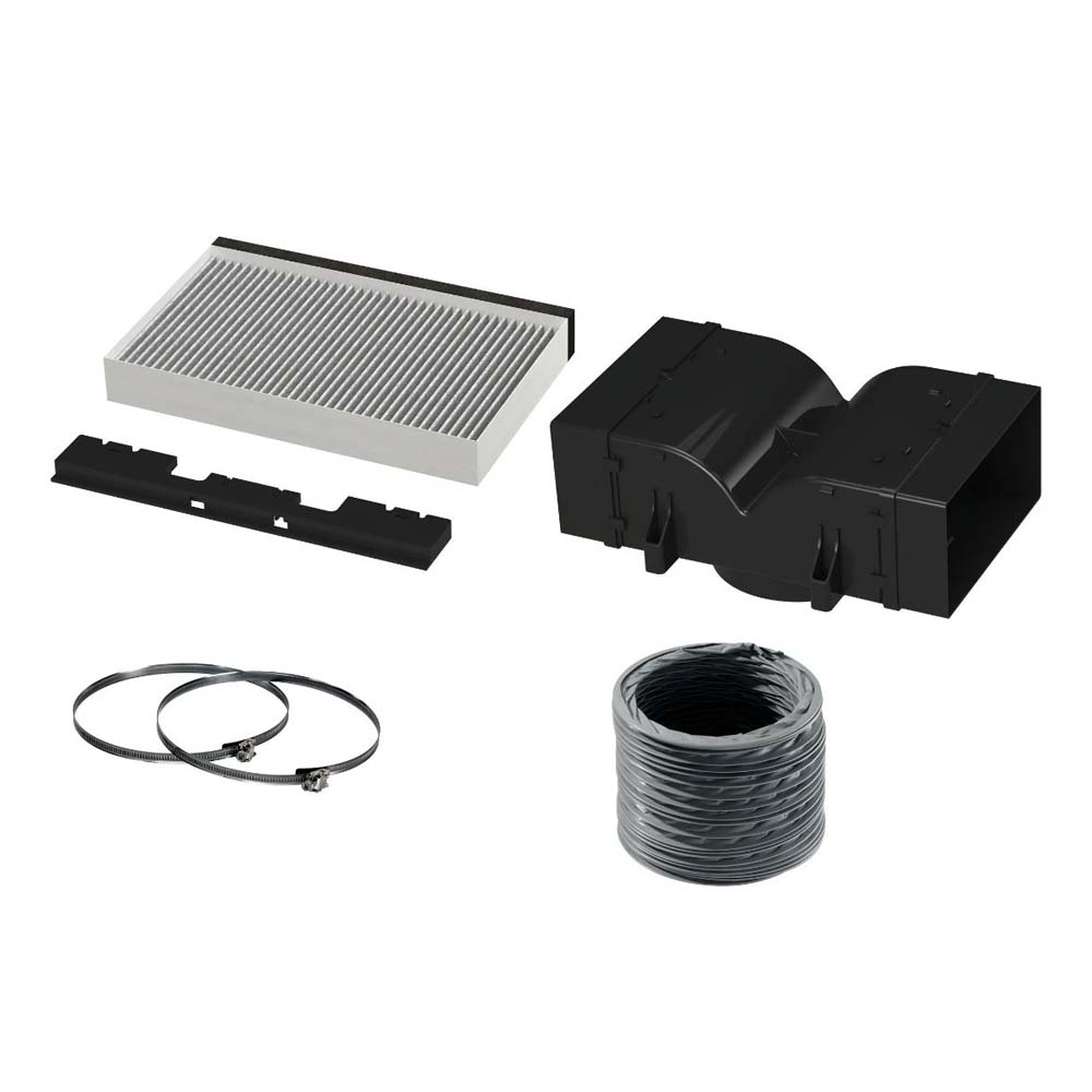 Kit de recyclage CleanAir d'origine Siemens 17006610 / LZ22CBI14 pour hottes