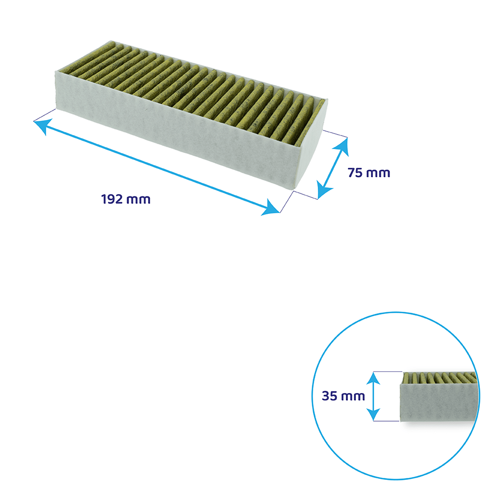Filtre à charbon (4pcs) d'origine Siemens CleanAir Plus iQ300 / iQ500