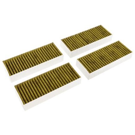 Filtre à charbon (4pcs) d'origine Bosch CleanAir Plus Série 4 / Série 6 / Série 8