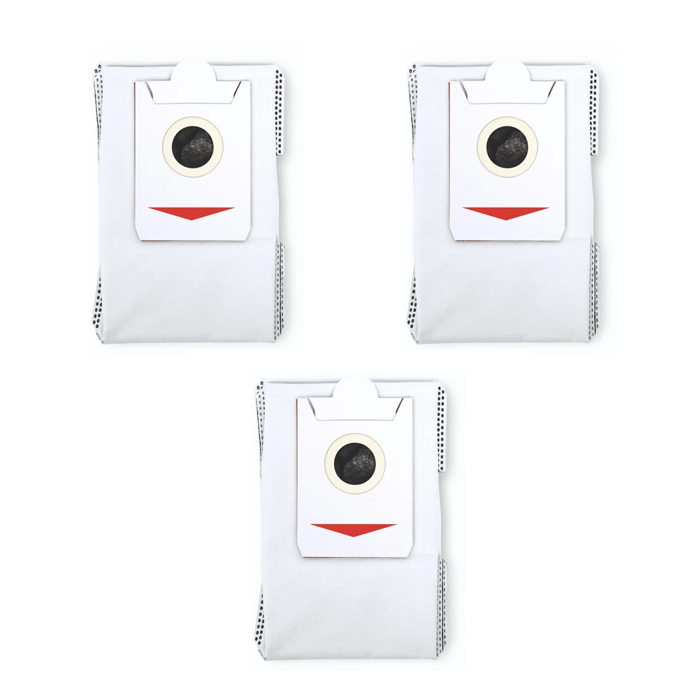 Sacs à poussière antibactériens Bosch compatibles avec l’aspirateur robot Spotless (3 pcs)