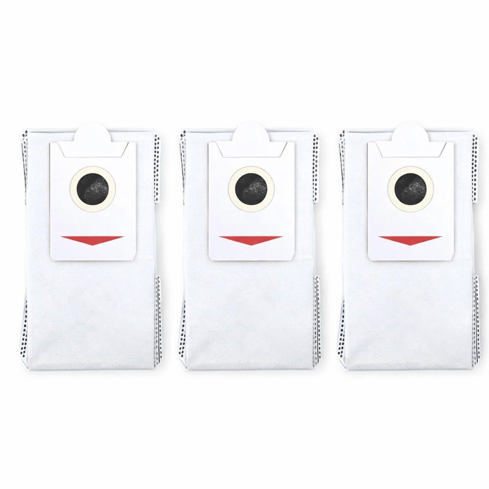 Sacs à poussière antibactériens Bosch compatibles avec l’aspirateur robot Spotless (3 pcs)