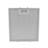 Filtre à graisse en métal 250x225mm d'origine Pelgrim 19019