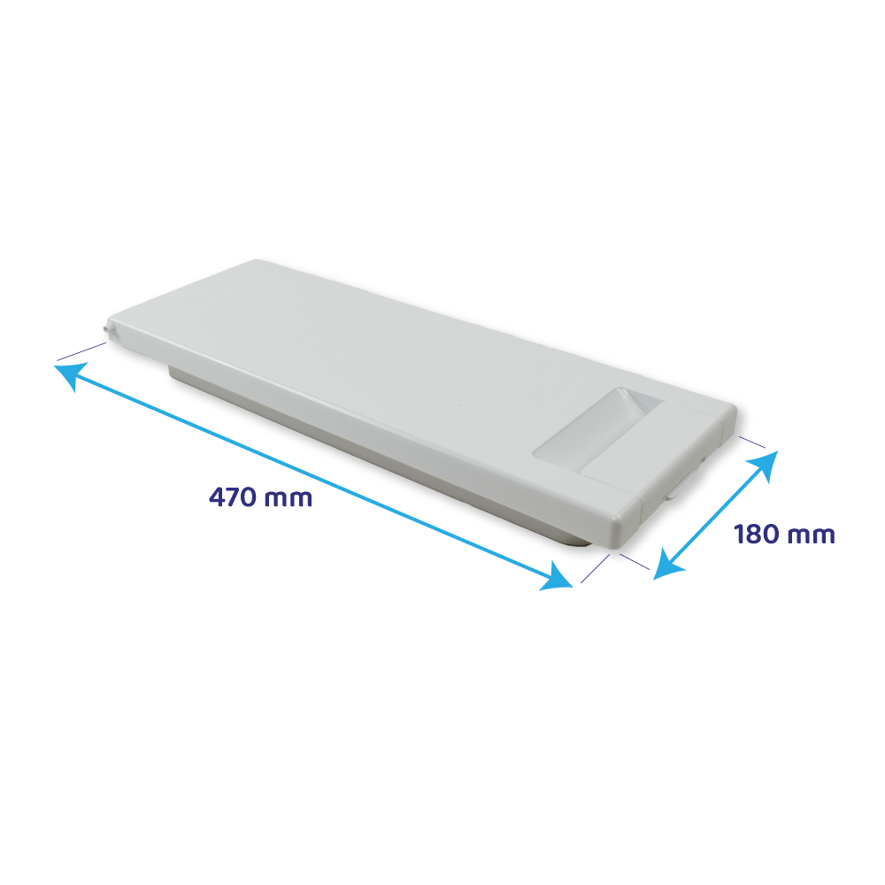 Porte de freezer d’origine Progress 470x180mm