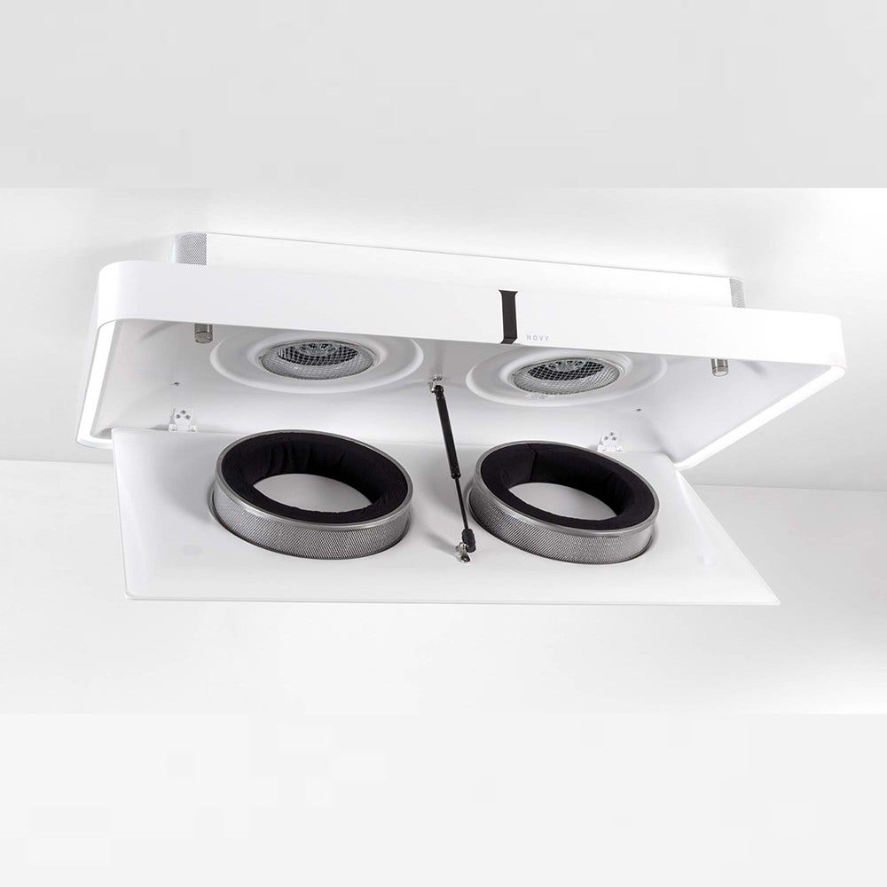 Filtre à charbon compatible avec Novy Monoblock pour Cloud 230 / 232