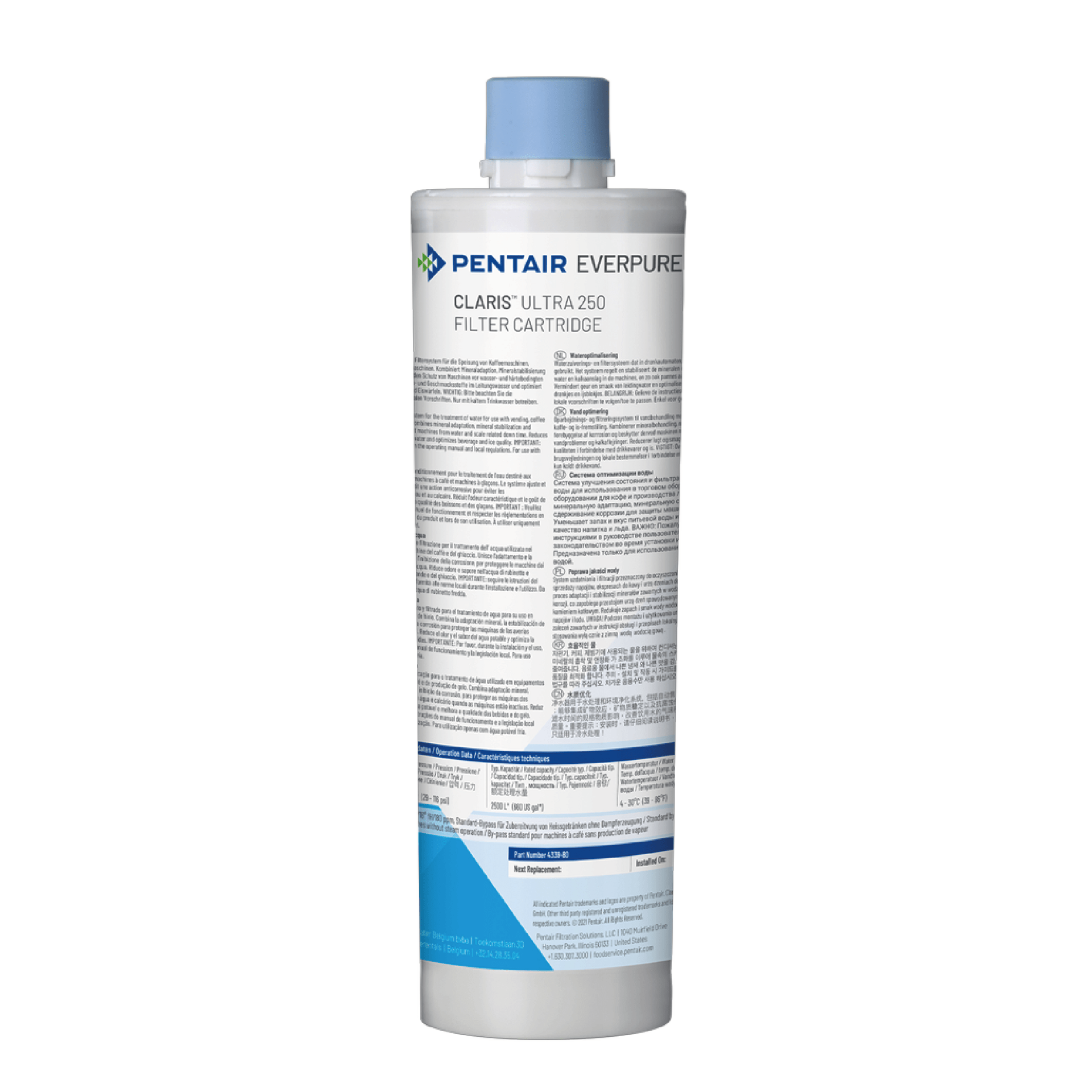 Everpure Claris Ultra 250 S / EV4339-80 Cartouche Filtrante