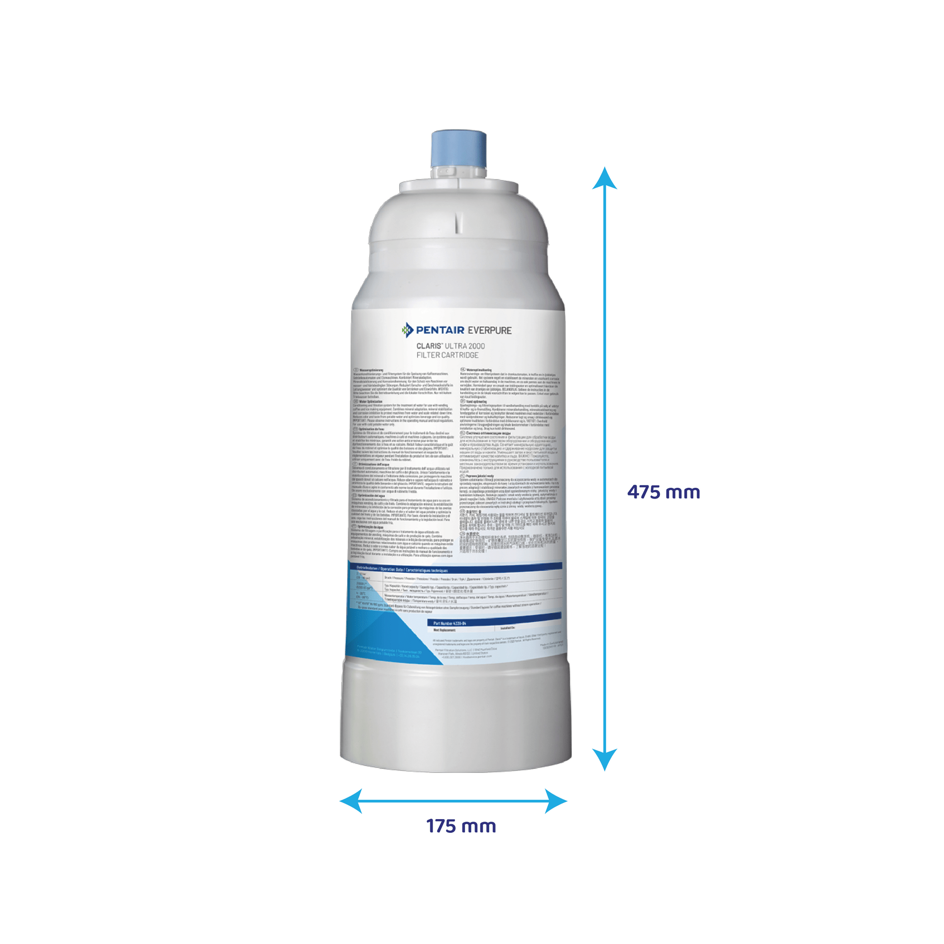 Everpure Claris Ultra 2000 XXL  / EV4339-84 Cartouche Filtrante