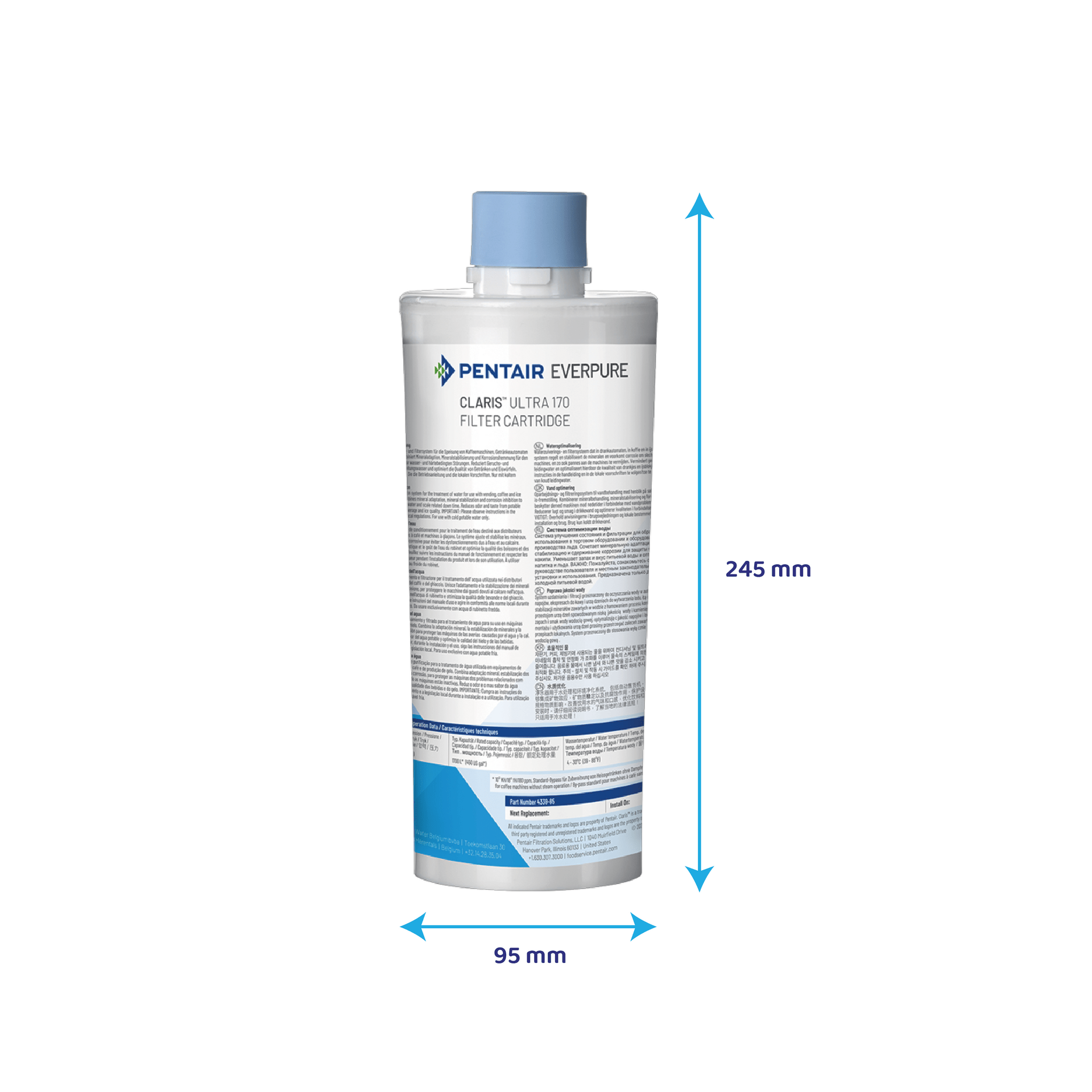 Everpure Claris Ultra 170 / EV4339-85 Cartouche Filtrante