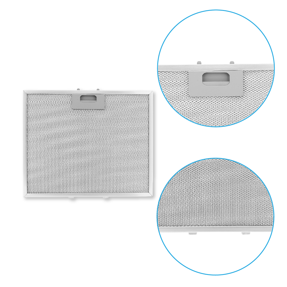 Filtre métallique Hotpoint-Ariston 340x278mm 481248028047