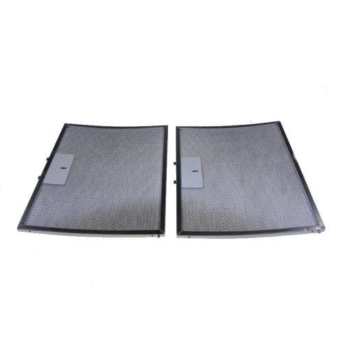 Filtre à graisse en métal 242x295mm (2pcs) d'origine Whirlpool pour AKR901... / AKR902...
