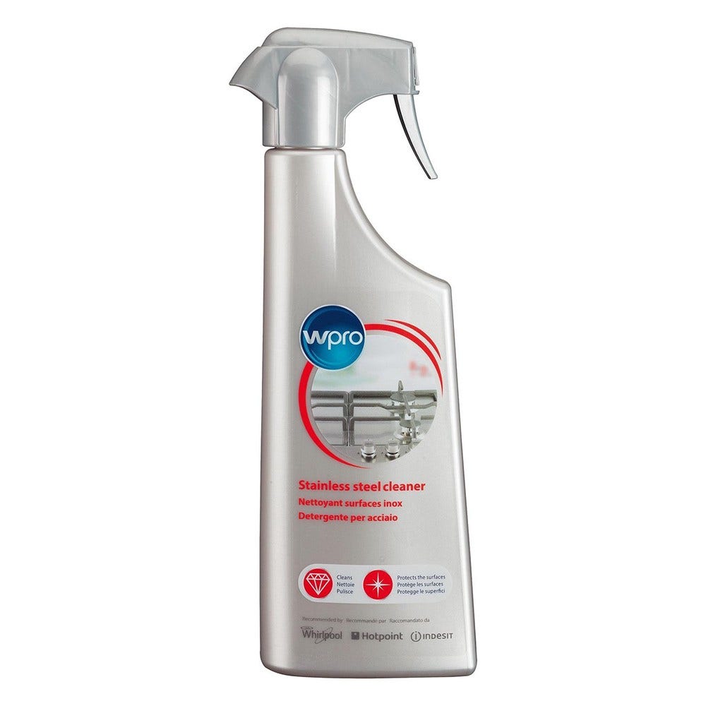 WPRO Spray nettoyant pour acier inoxydable (500 ml) 484000008423