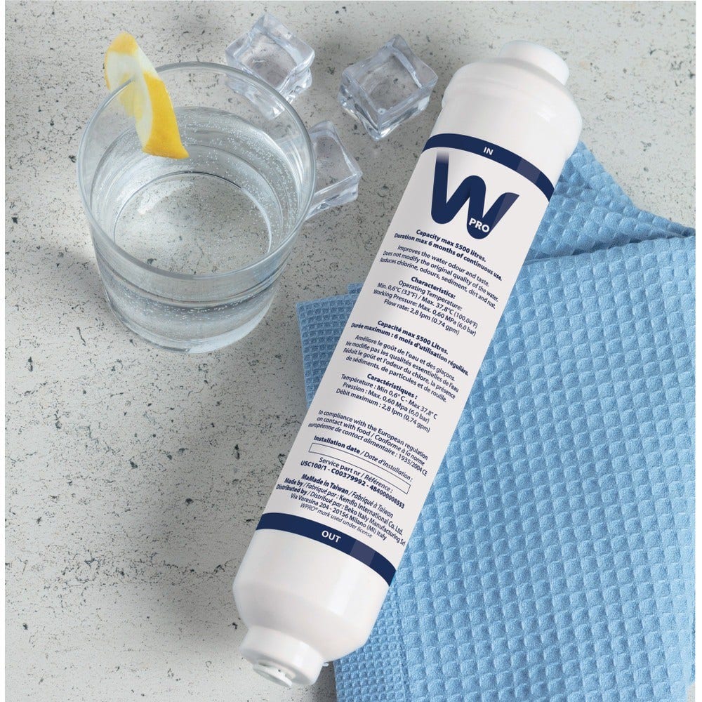 Filtre frigo d'origine WPRO USC100