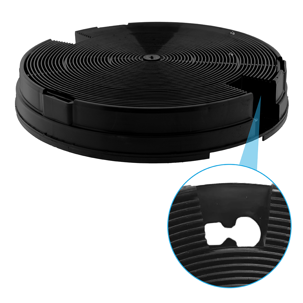 Filtre à charbon d'origine Ignis AMC912 / 484000008572