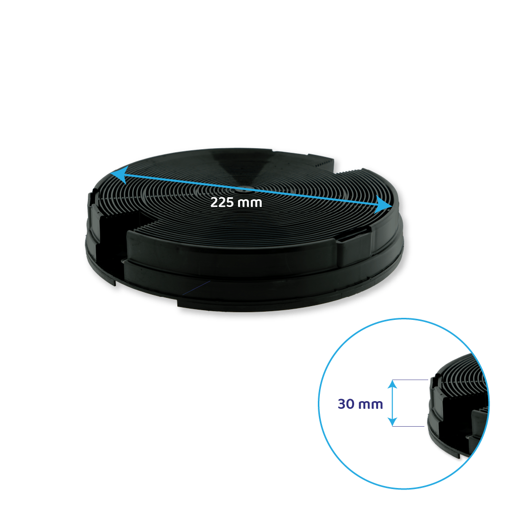 Filtre à charbon d'origine Scholtes pour HD46... / HD49... / HC6061...