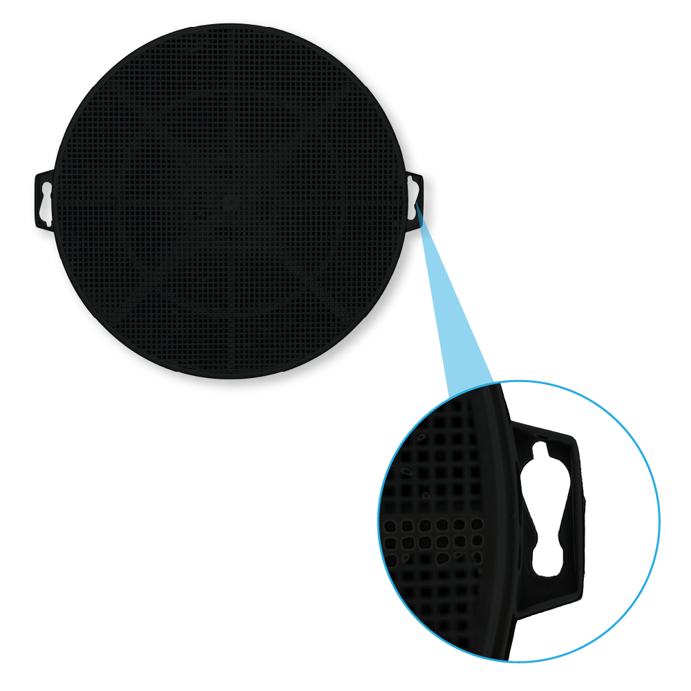 Filtre à charbon d'origine Hotpoint-Ariston Type B210 / CHF210/1