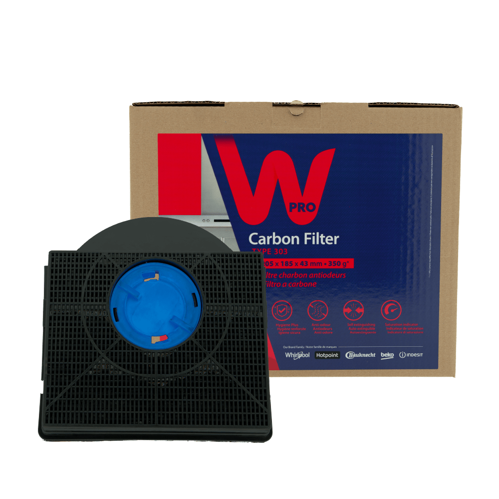 Filtre à charbon d'origine Whirlpool Type 303 / CHF303/1