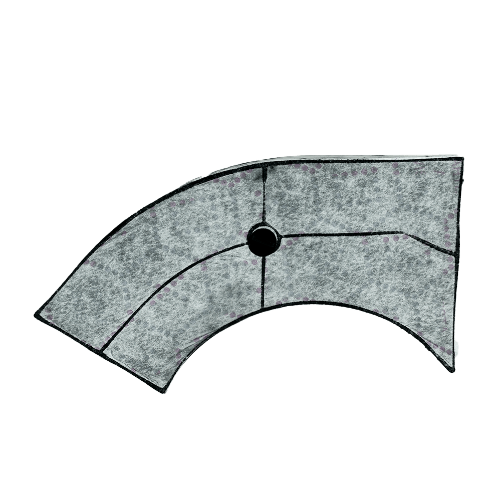 Filtre à charbon d'origine Indesit Type 10 / CHF85/1