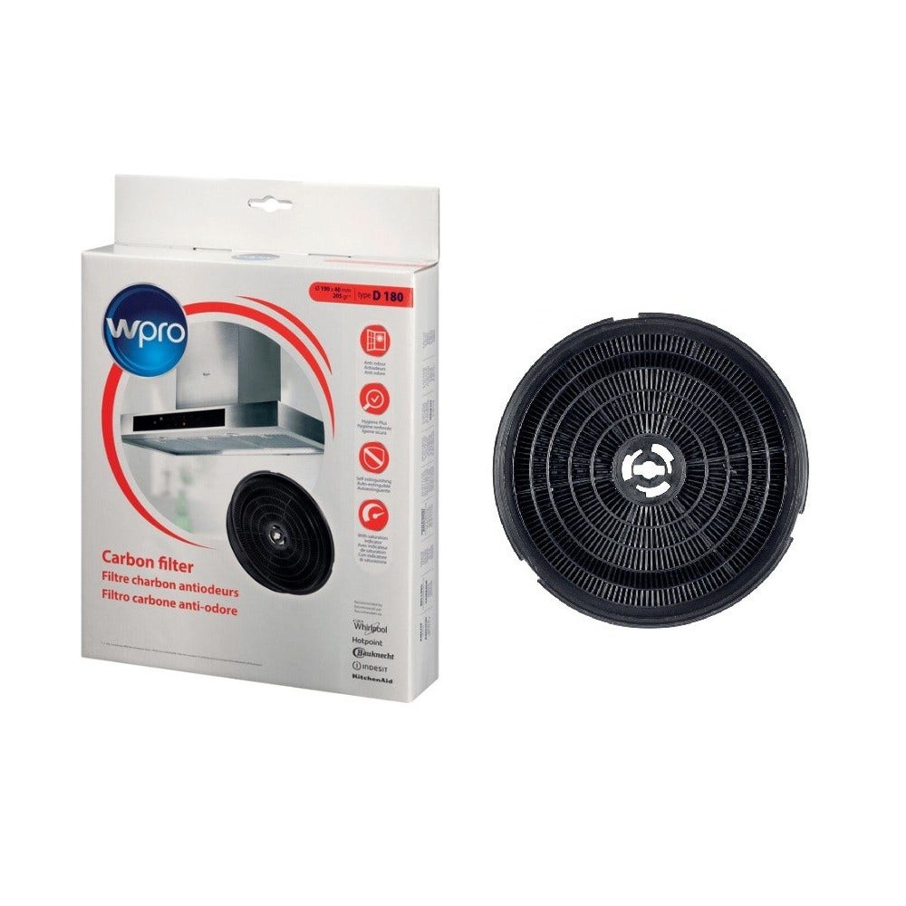 Filtre à charbon d'origine Hotpoint-Ariston Type D180 / CHF180