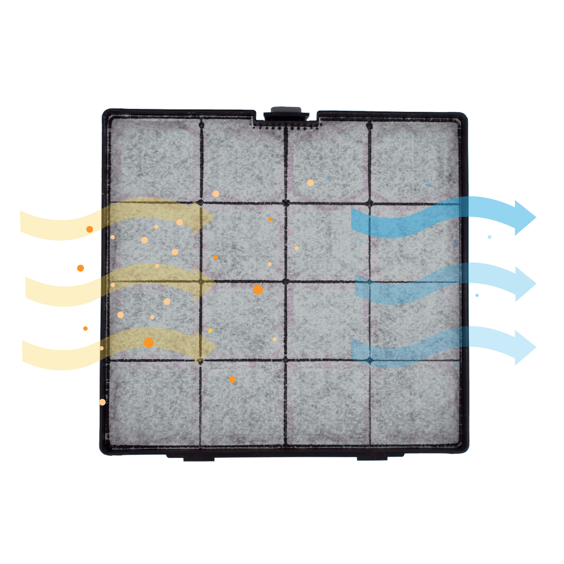 Filtre à charbon d'origine Hotpoint-Ariston CHF007 / D241