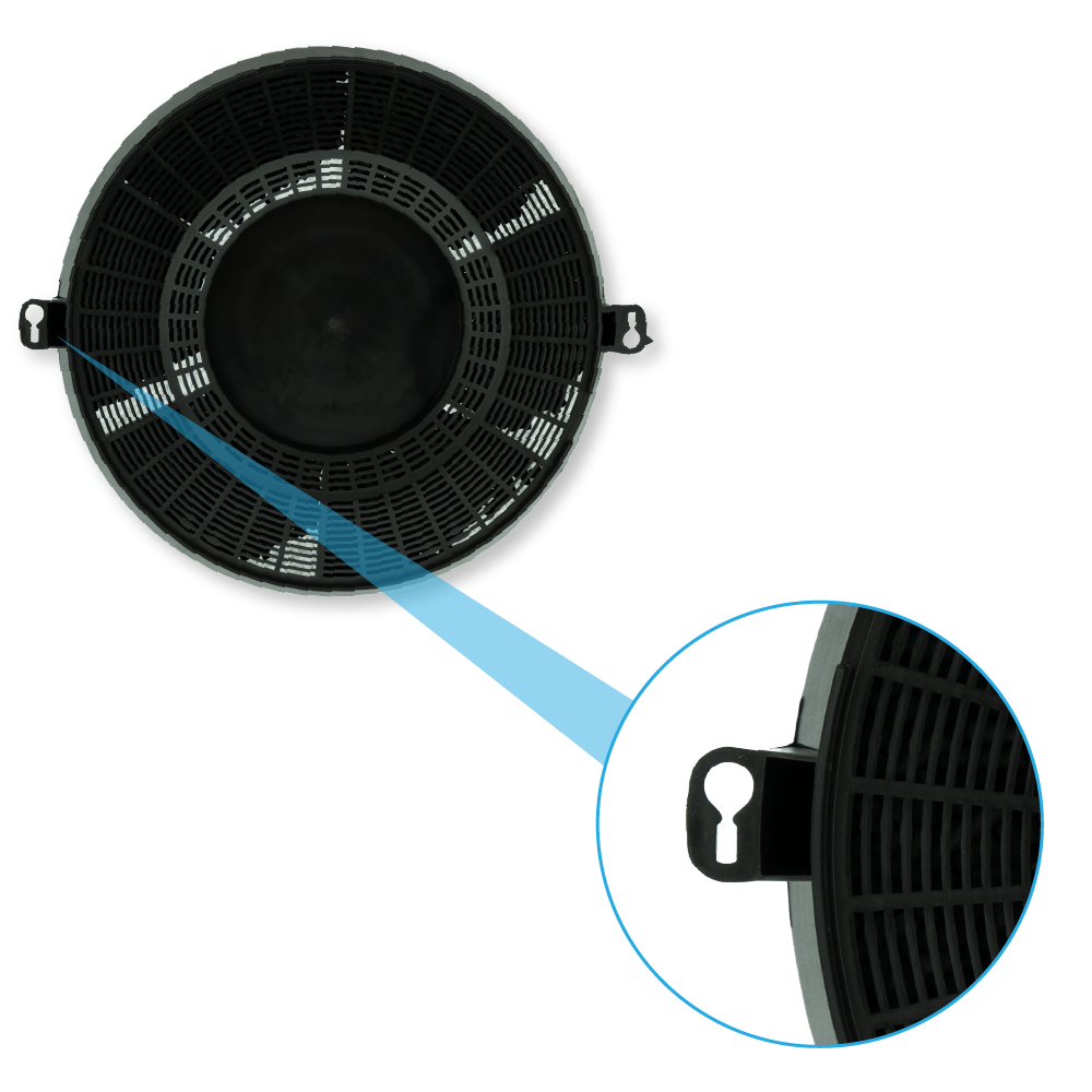 Filtre à charbon d'origine Indesit Type 48 / AMC037
