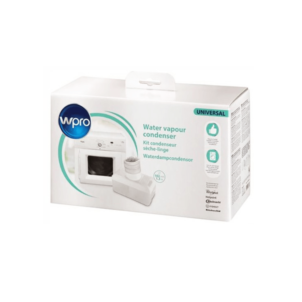 Condensateur de vapeur d'eau pour sèche-linge 100mm d'origine WPRO 484000008815 / UCD003