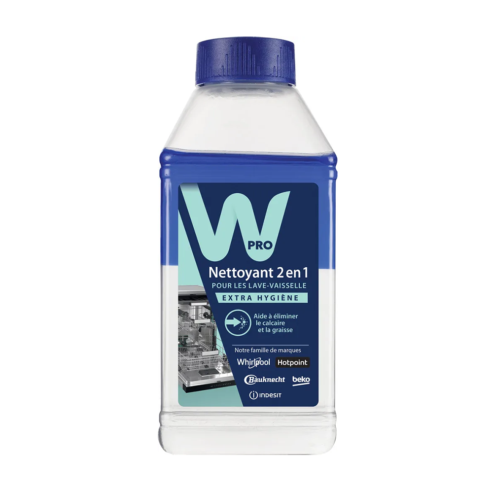 Nettoyant & Détartrant Lave-vaisselle 2-en-1 (250ml) WPRO 484000008844