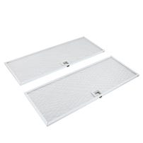 Filtre à graisse en métal (2pcs) 160x424mm d'origine Zanker pour ZKP9220X / ZKP9221X