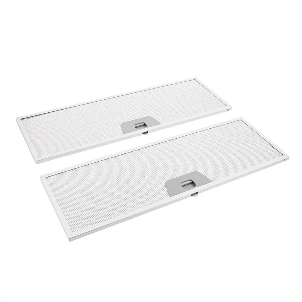 Filtre à graisse en métal (2pcs) 137x410mm d'origine  Zanussi pour ZHP9022X