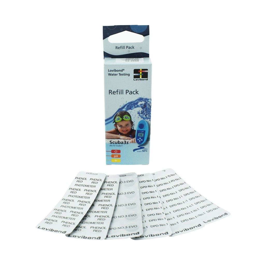 Réactifs pour testeur electronique Lovibond Scuba3s / Scuba 2