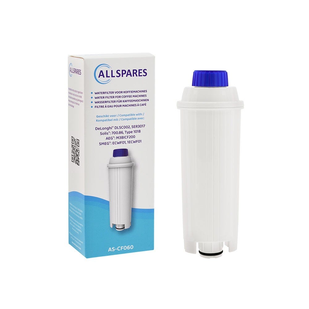 Kit d'entretien pour machine à café Filtre à eau (10 pièces) + Détartrant (500 ml) adapté pour Delonghi