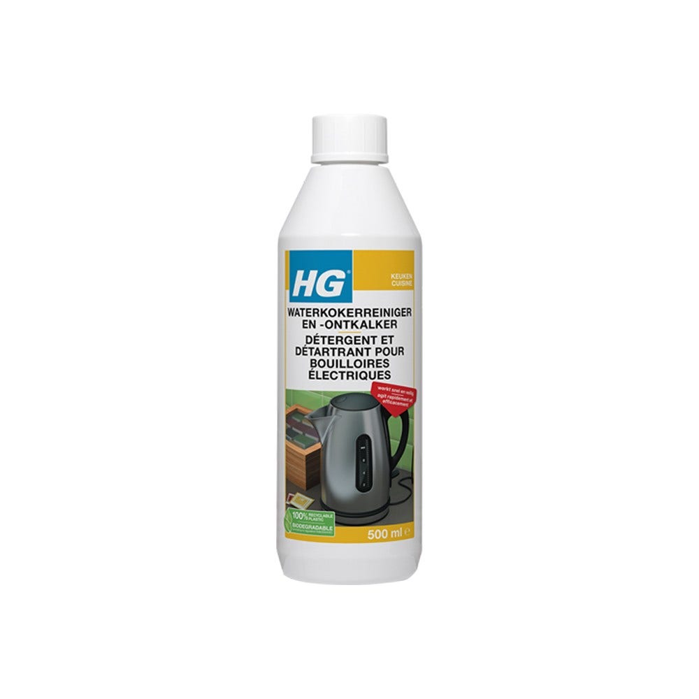 Détergent et Détartrant HG pour bouilloires électriques (500ml)